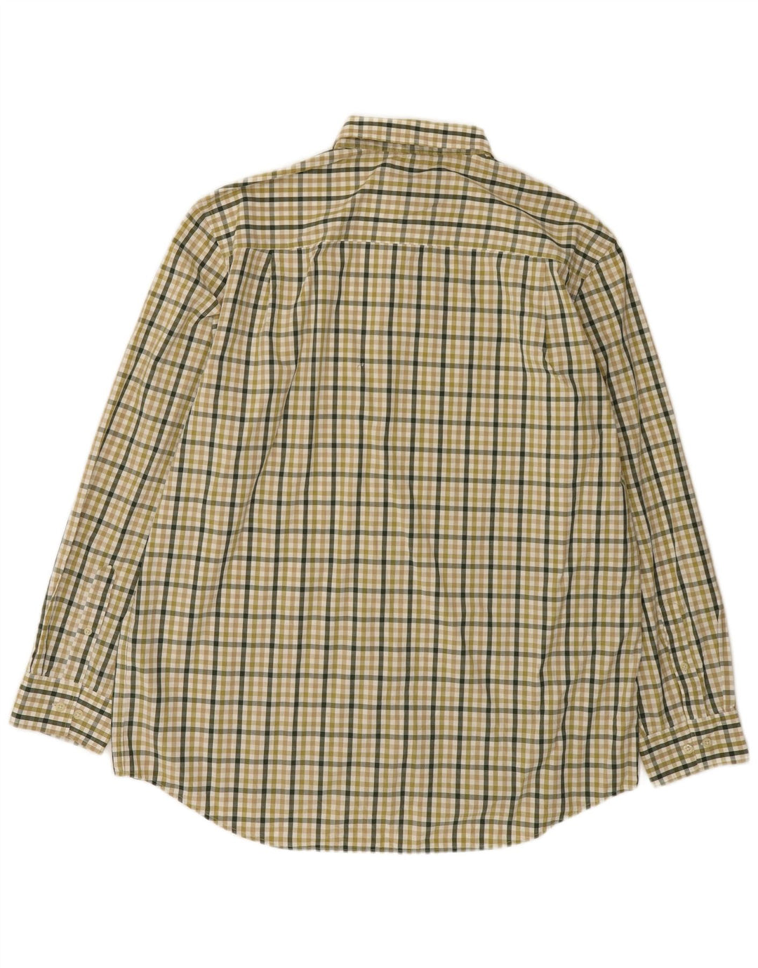 Camisa Timberland Hombre XL Algodón Vichy Verde
