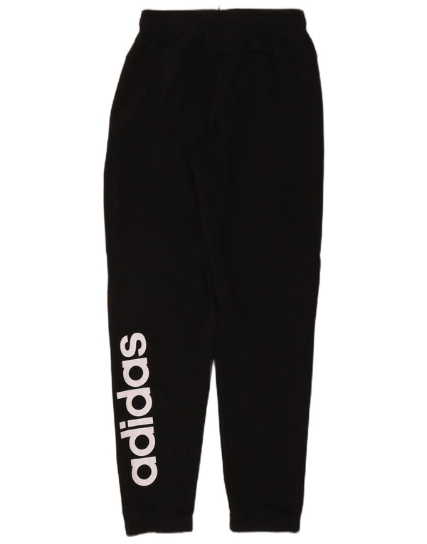 Adidas Hombre Graphic Chándal Pantalones Joggers Pequeño Algodón Negro