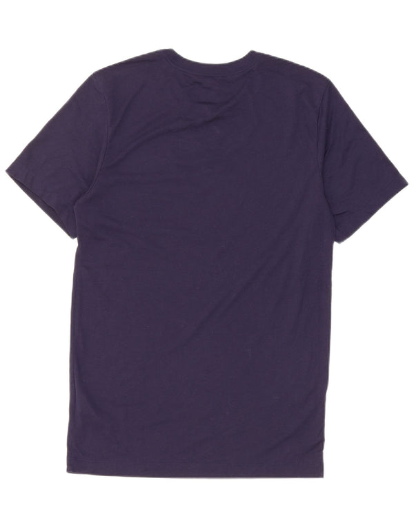 Camiseta NIKE Dri Fit Graphic para hombre Top XS Poliéster azul marino