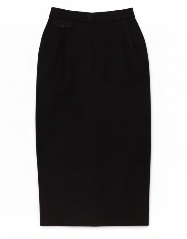 Falda midi de cintura alta para mujer Les Copains IT 42 Medium W28 Lana gris