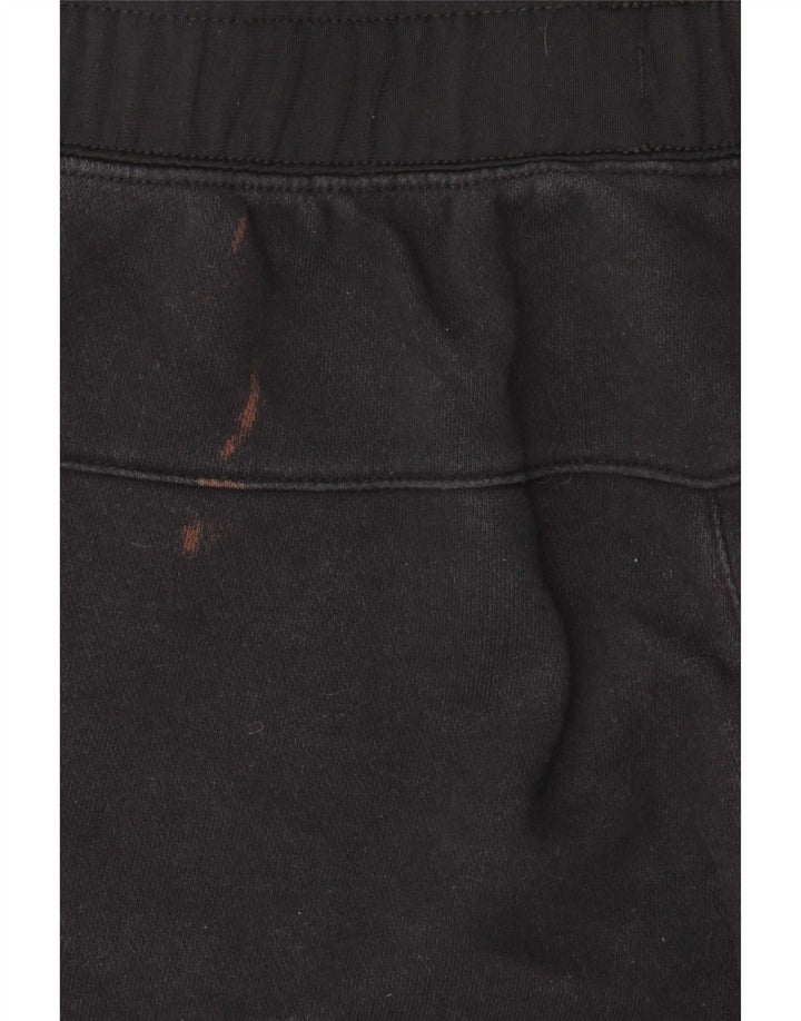 Nike - Pantalones cortos deportivos para hombre, algodón color block, color negro mediano