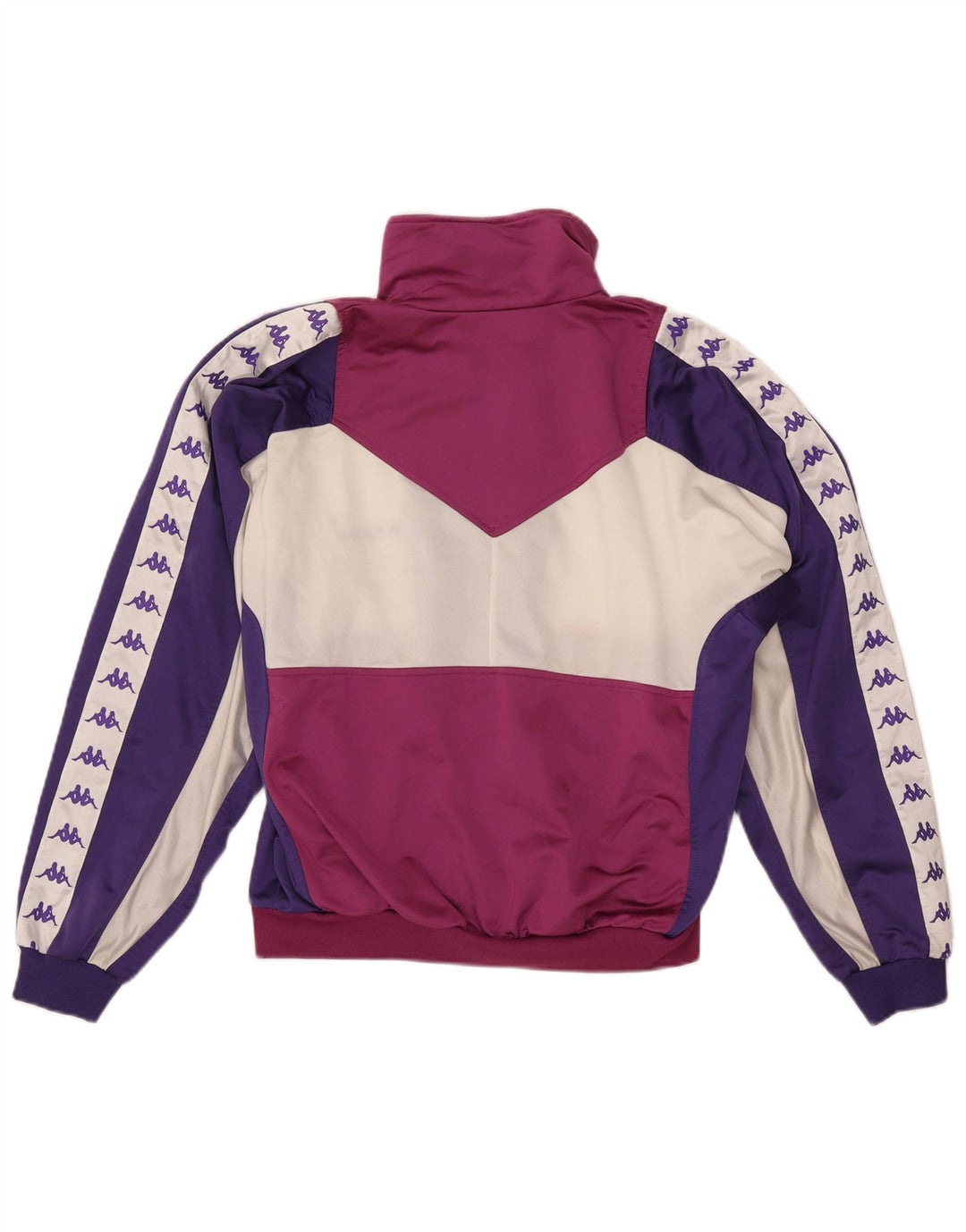 KAPPA Chaqueta superior de chándal gráfico para mujer UK 40 Mediano Multicolor