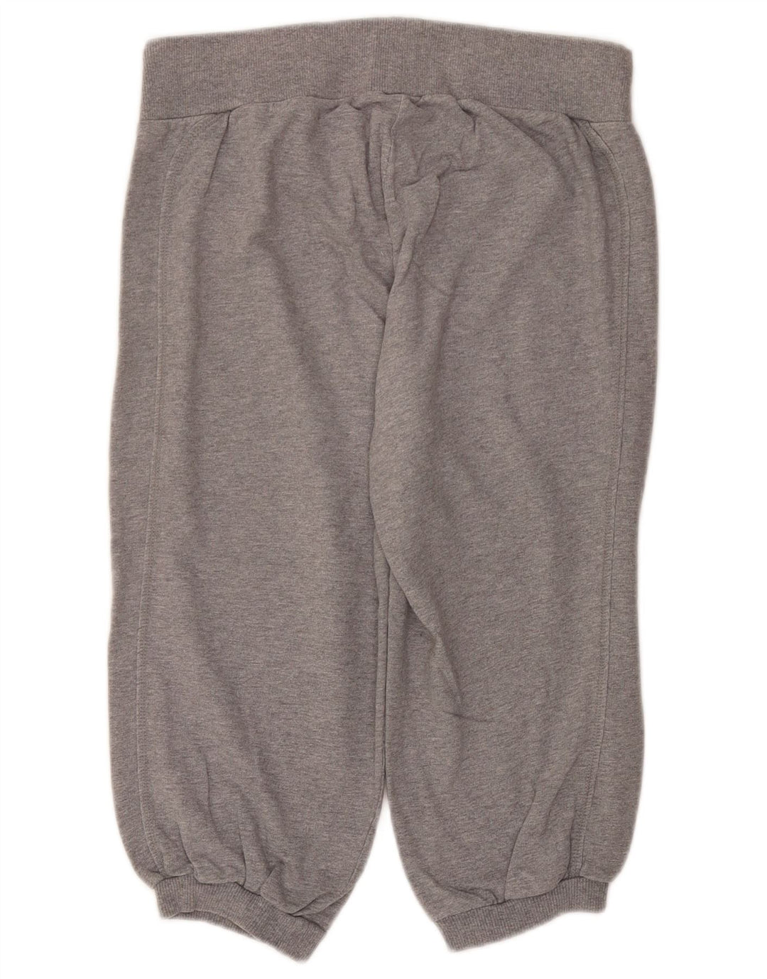 PUMA Pantalones de chándal capri para mujer Joggers UK 14 Large Grey Cotton