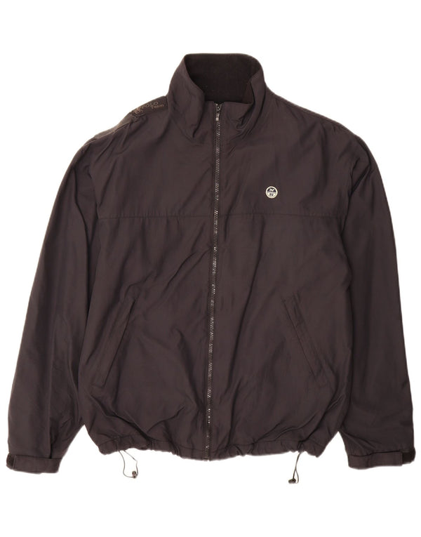 North Sails Chaqueta cortavientos para hombre UK 36 Small Poliamida negra