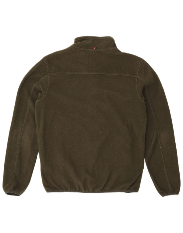 ASSN DE POLO DE EE. UU. Chaqueta polar para hombre Small Caqui Poliéster