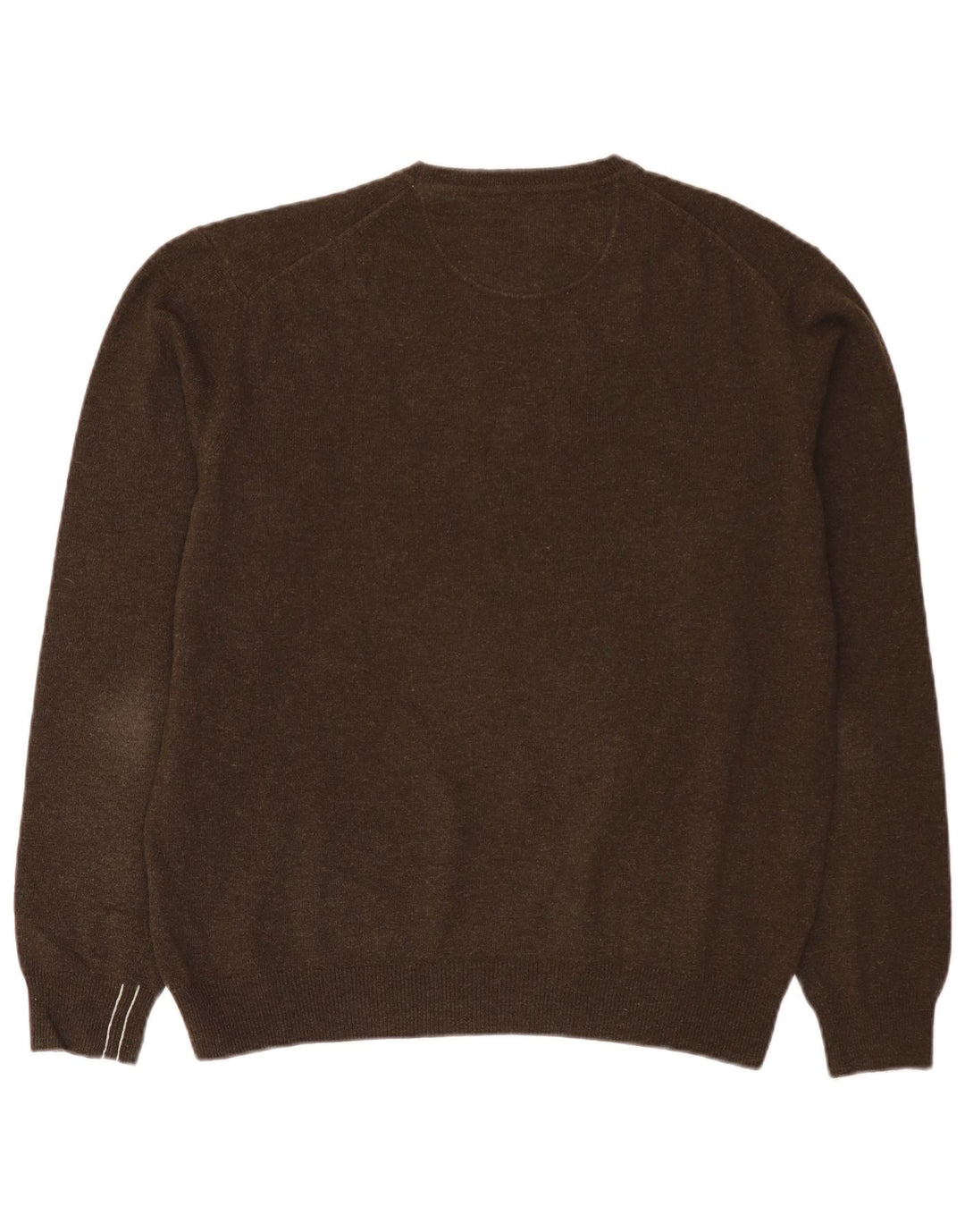 Marlboro Classics Jersey De Cuello Redondo Para Hombre XL Lana Marrón