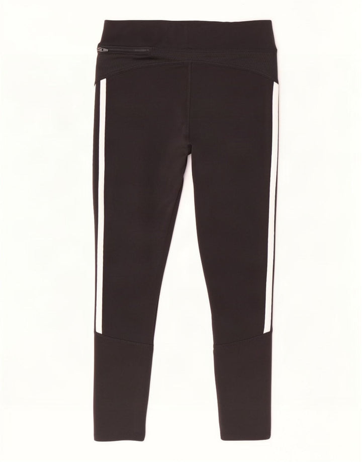 Adidas Climalite Capri Leggings para mujer UK 8 Pequeño Poliéster negro