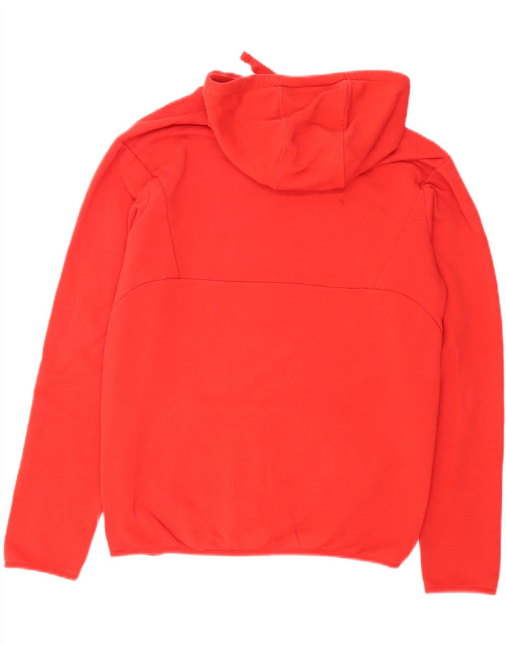 PUMA Jersey con capucha para hombre pequeño de algodón rojo