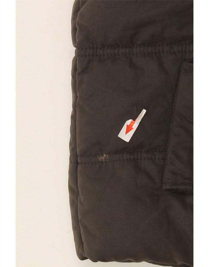 Fat Face Chaqueta acolchada con capucha para niña 8-9 años Marrón Poliéster