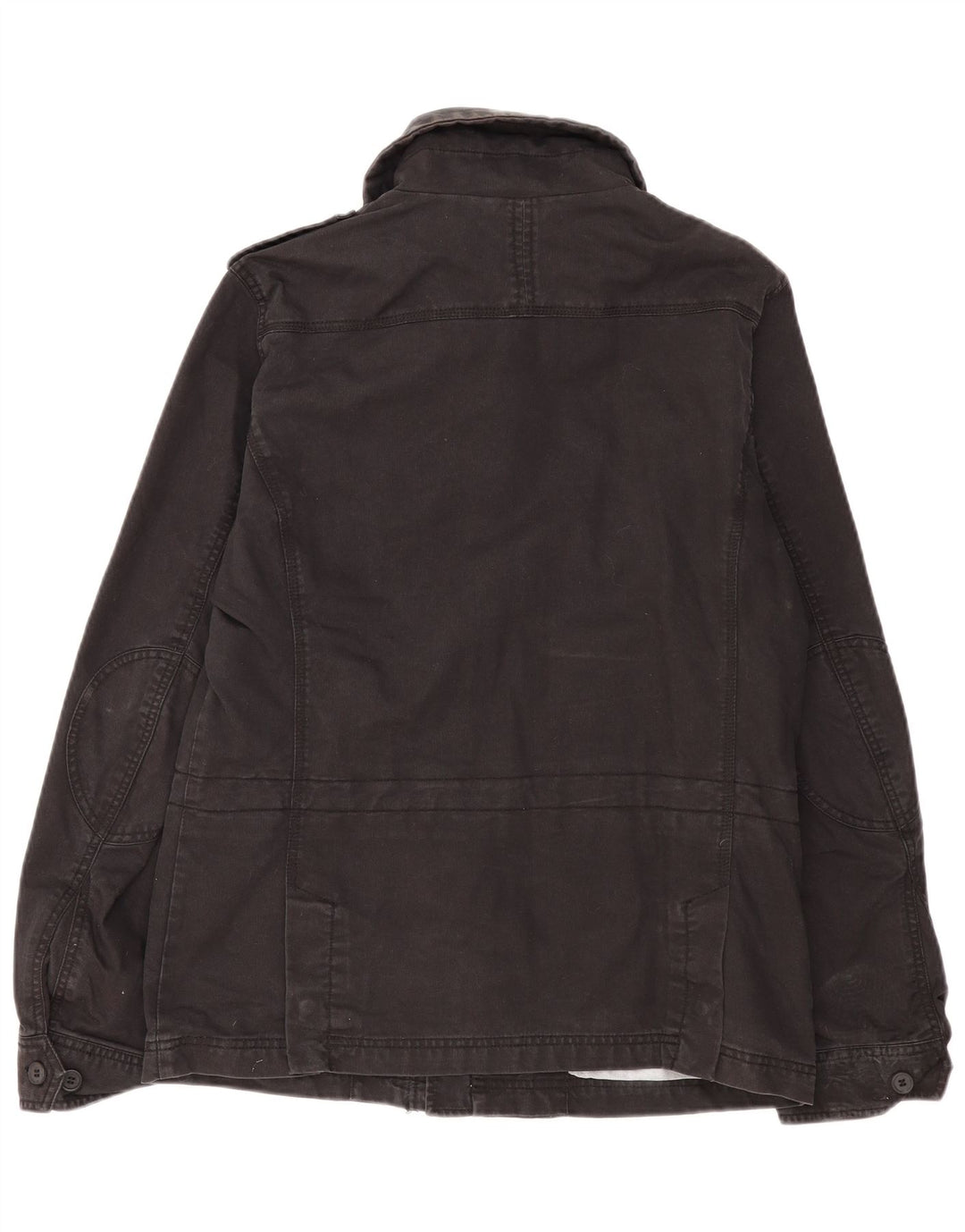 Diesel Chaqueta militar para hombre UK 40 Large Algodón negro