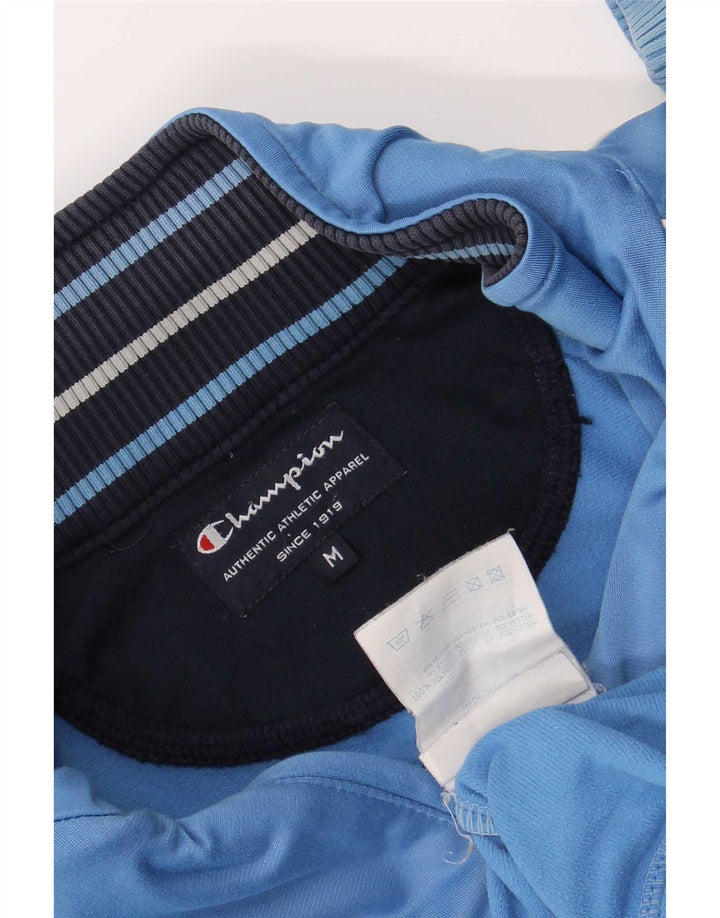 Champion Chaqueta De Chándal Para Hombre Poliéster Color Block Azul Medio