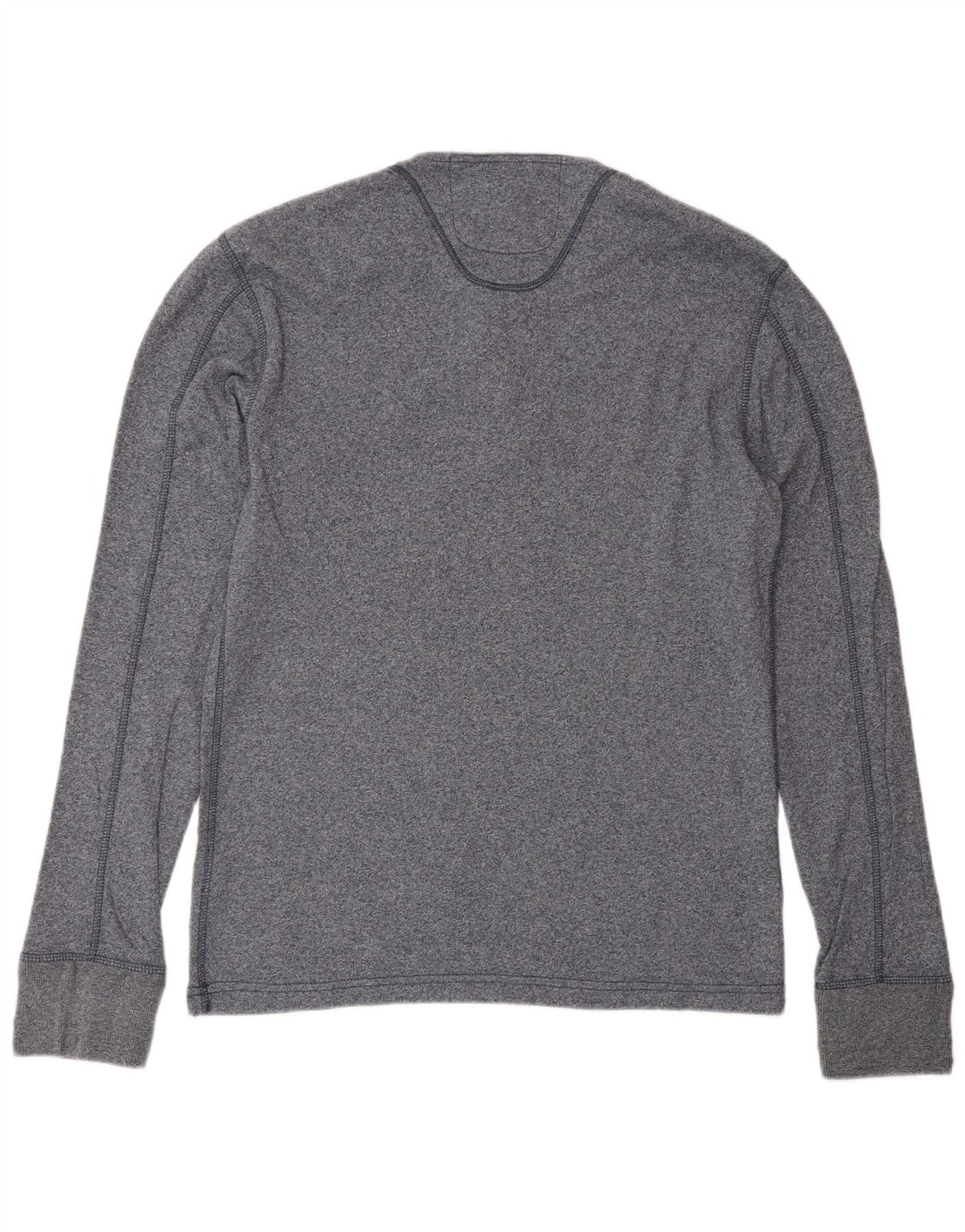 SUPERDRY Hombre Top Manga Larga XL Algodón Azul Marino