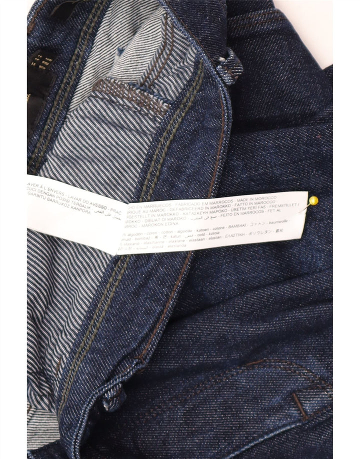 Massimo Dutti Jeans Slim Hombre EU 40 Medium W31 L28 Azul Marino Algodón
