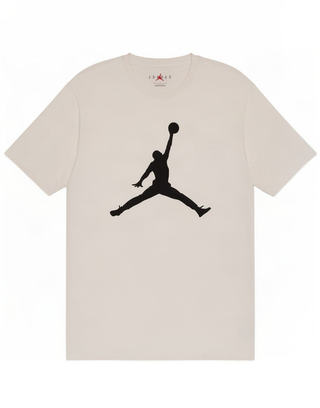 Jordan - Camiseta gráfica para hombre, talla mediana, algodón blanco