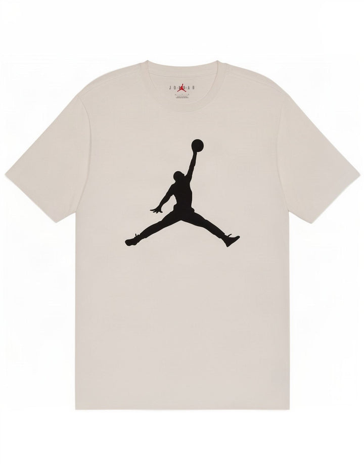 Jordan - Camiseta gráfica para hombre, talla mediana, algodón blanco