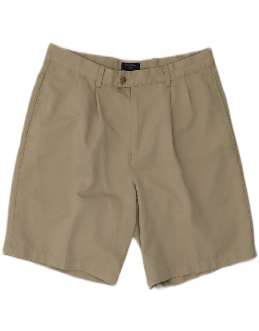 DOCKERS Mens Pegged Casual Shorts W34 Large Beige Polyester Vintage Dockers and Second-Hand Dockers from Messina Hembry 