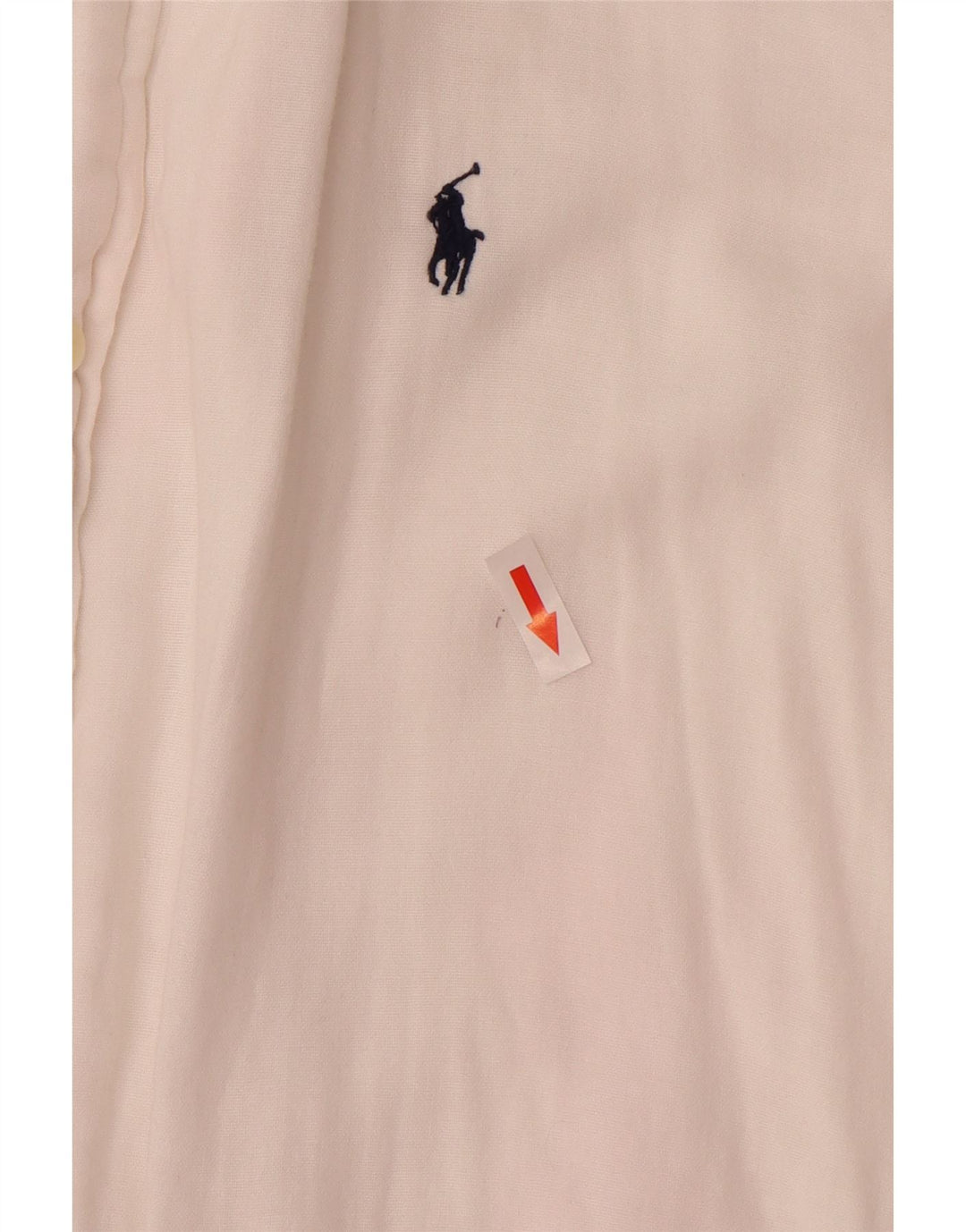 Ralph Lauren - Camisa de ajuste personalizado para hombre, algodón blanco grande