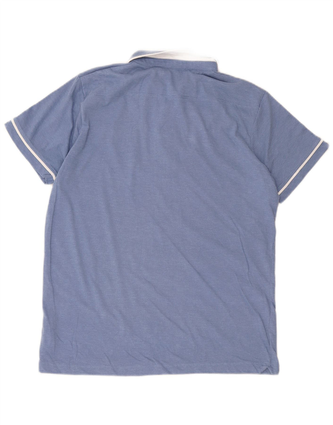 French Connection Polo para hombre de algodón azul grande