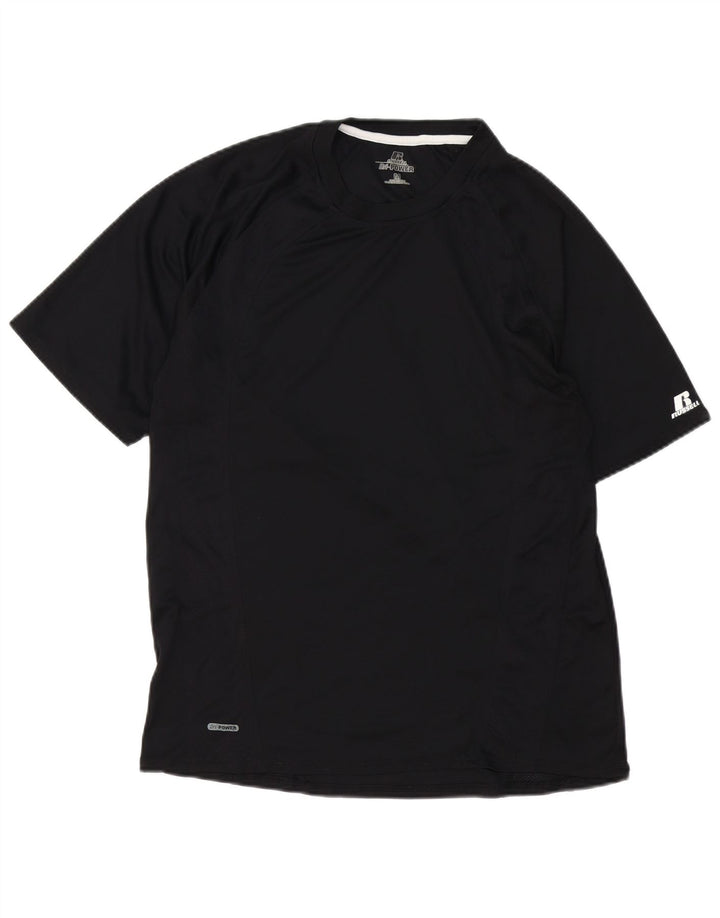 RUSSELL ATHLETIC Camiseta Hombre Top Mediano Negro Poliéster
