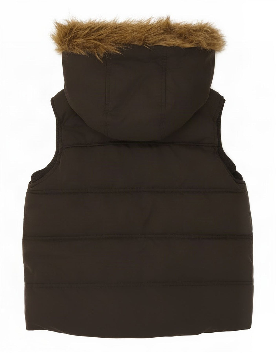 Fat Face Chaqueta acolchada con capucha para niña 8-9 años Marrón Poliéster