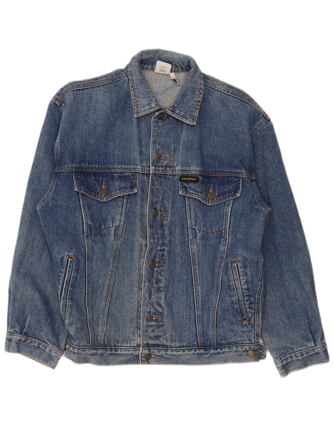 Arizona Chaqueta vaquera para hombre UK 34 XS Algodón azul