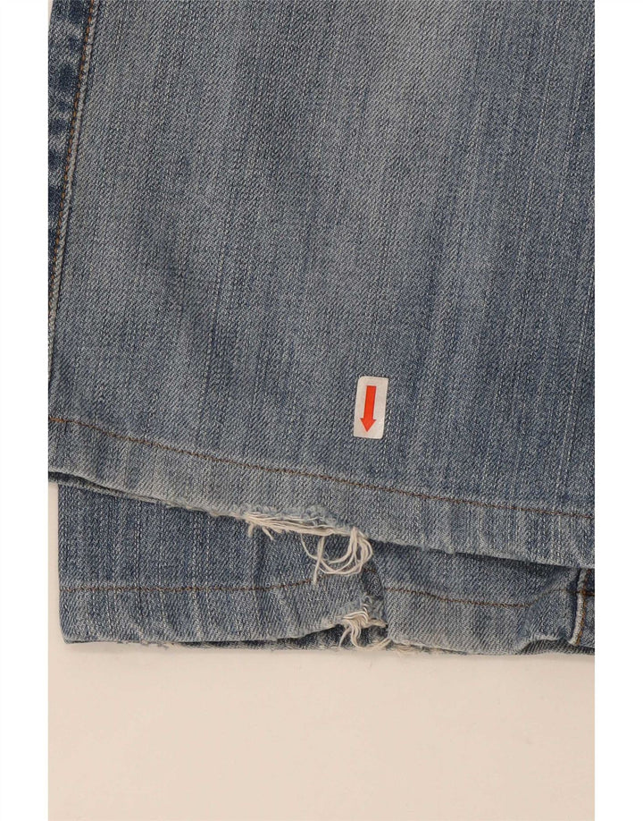 Levi's Jeans rectos desgastados 501 para hombre W30 L29 Algodón azul