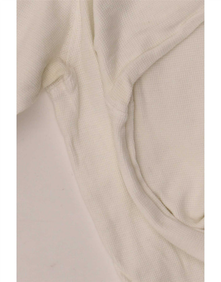 Levi's Hombre Top Manga Larga Algodón Blanco Mediano