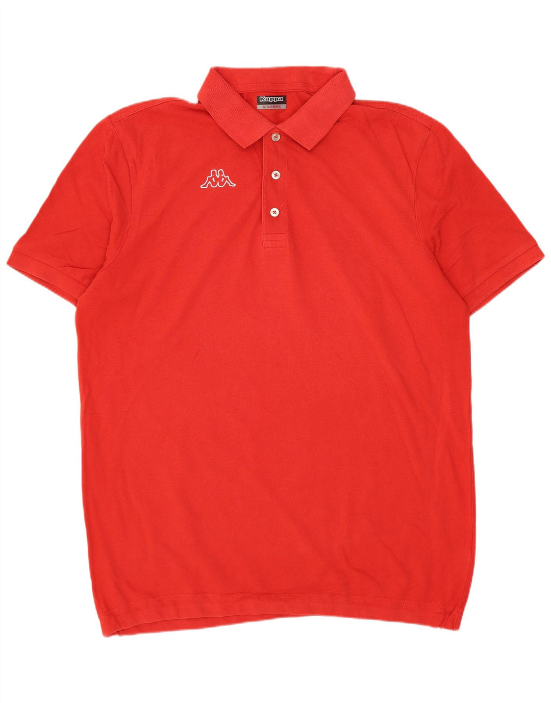 Kappa Polo Hombre XL Rojo