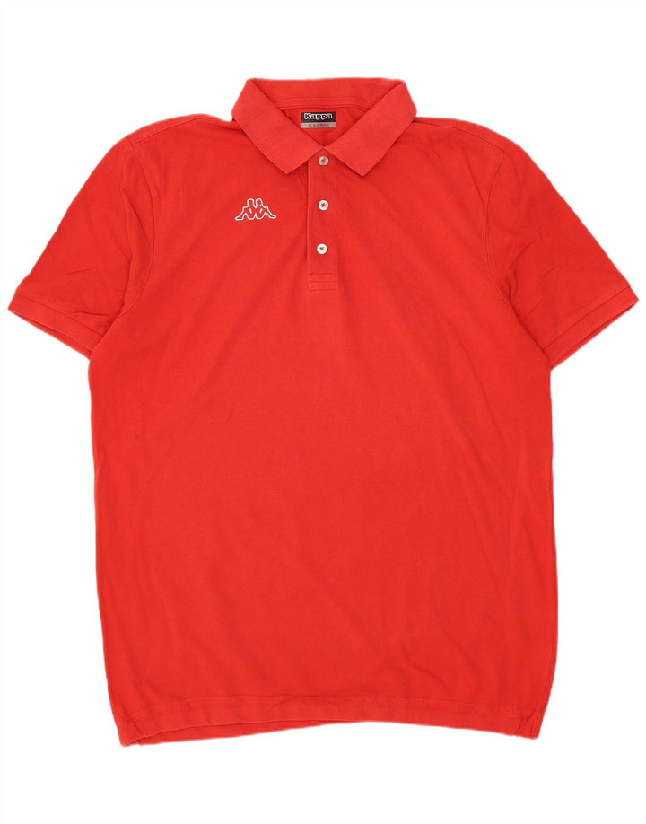 Kappa Polo Hombre XL Rojo