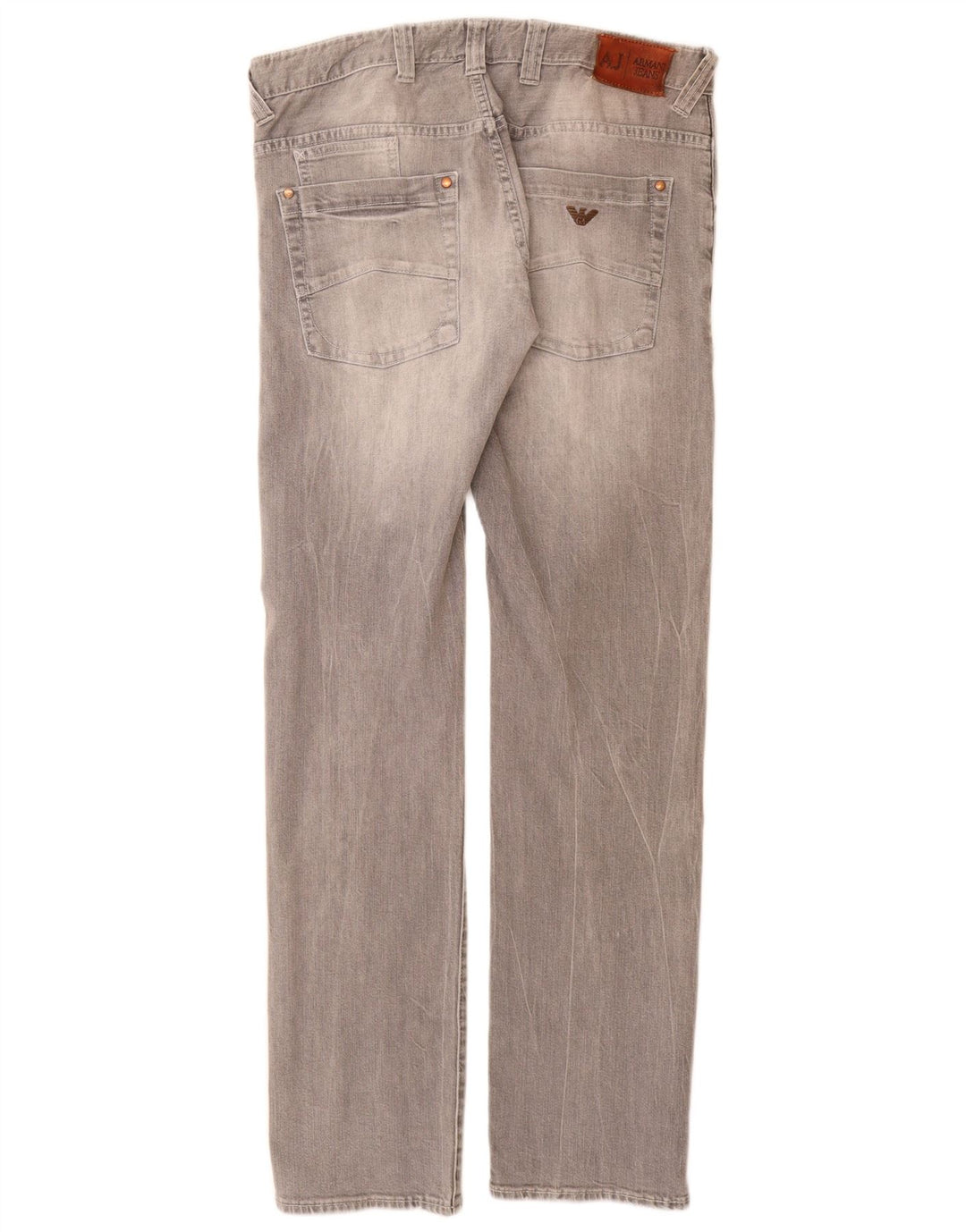 ARMANI Vaqueros ajustados para hombre W32 L33 Algodón gris
