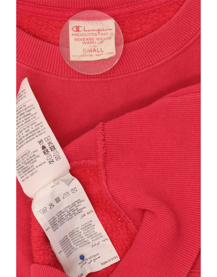 Champion Sudadera extragrande para mujer, talla 10, algodón rosa pequeño