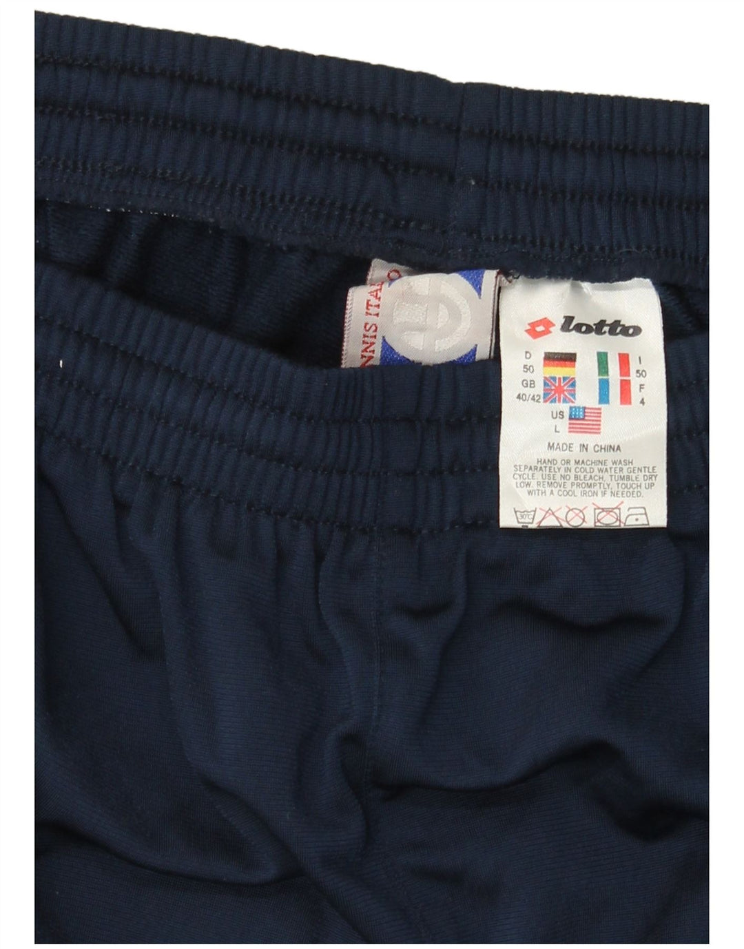 LOTTO Pantalón Chándal Hombre UK 40/42 Large Azul Marino Poliéster