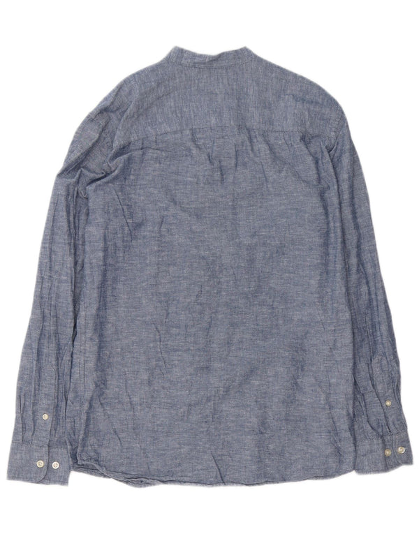 Camisa Jack & Jones Hombre Small Azul Algodón