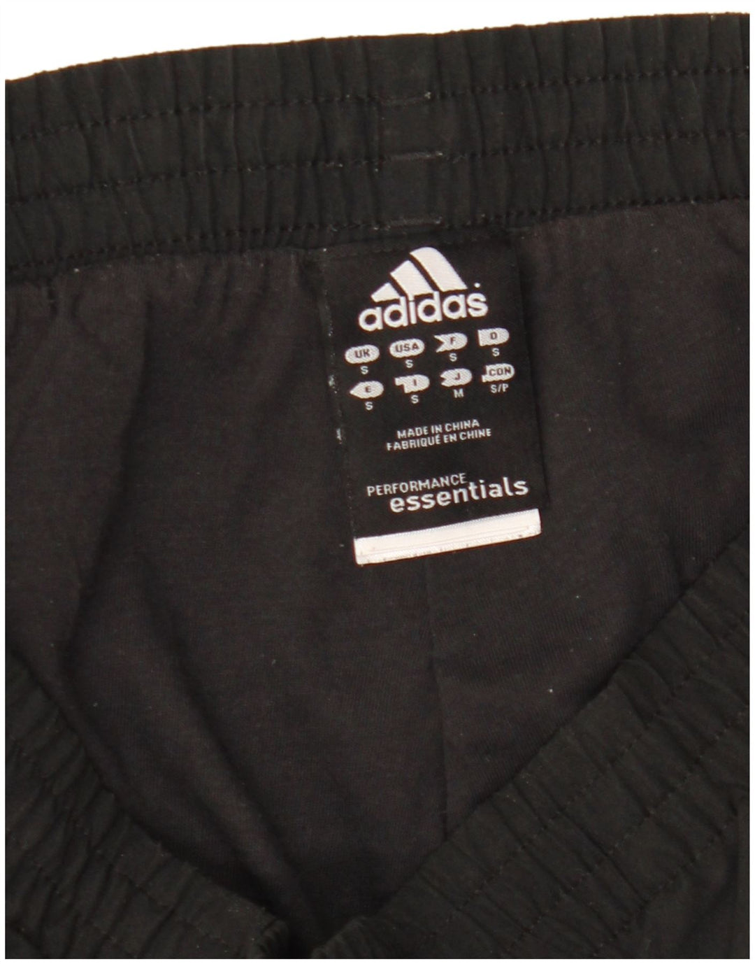 Adidas Hombre Pantalones De Chándal Joggers Small Negro Poliéster