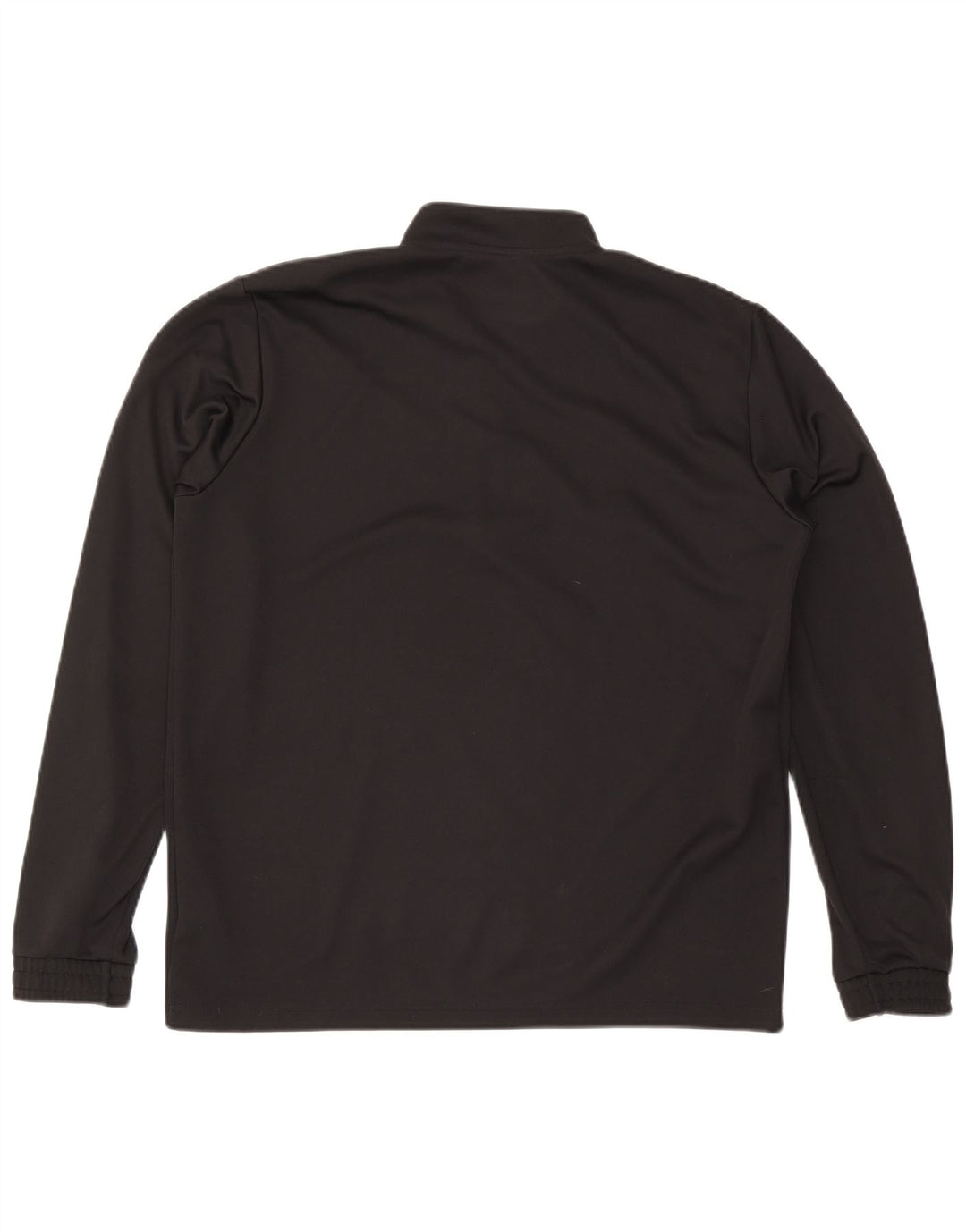 Adidas Hombre Aeroready Zip Neck Jersey Chándal Top XL Poliéster Negro