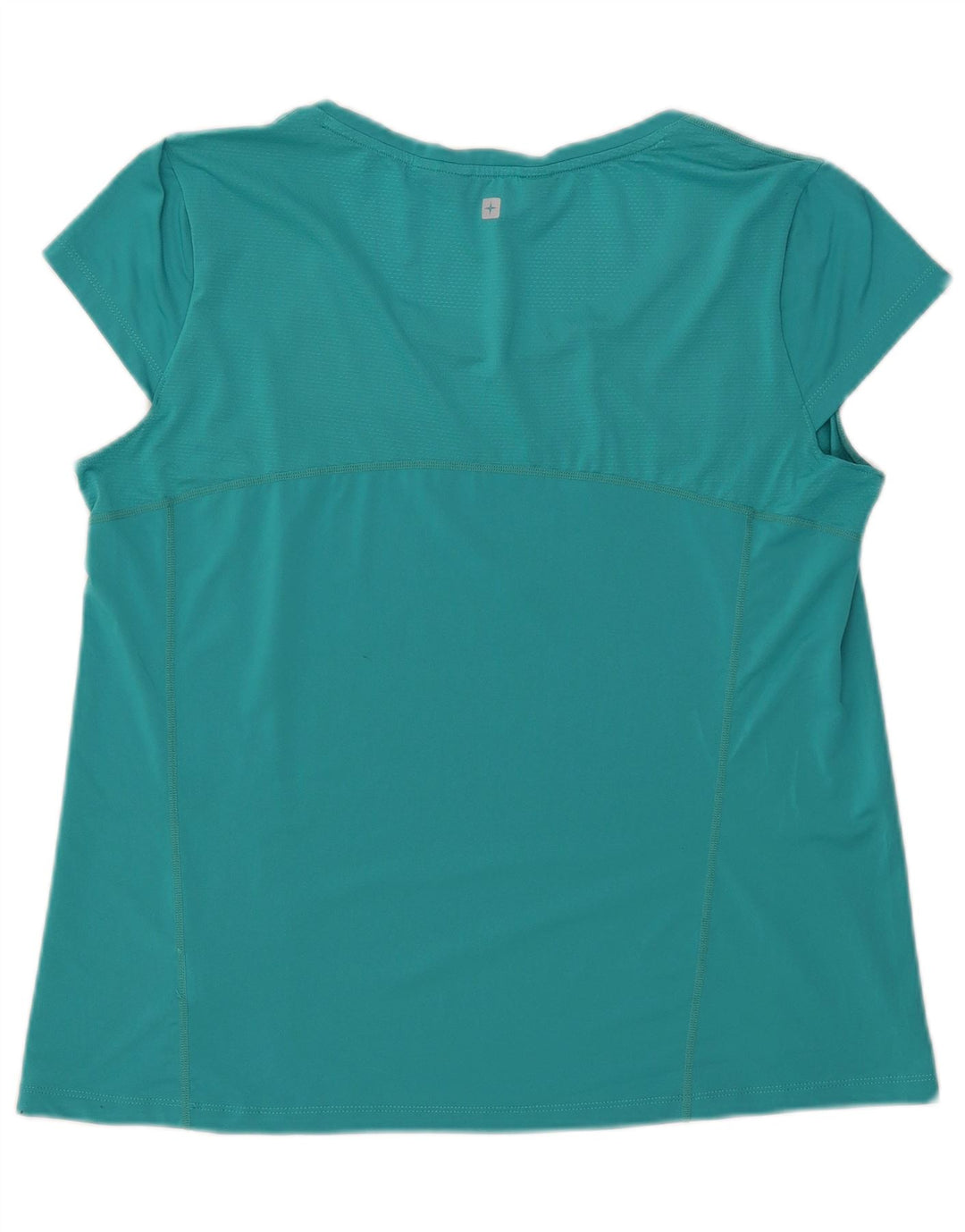 Camiseta para mujer Mountain Warehouse Top ES 40 XL Poliéster turquesa