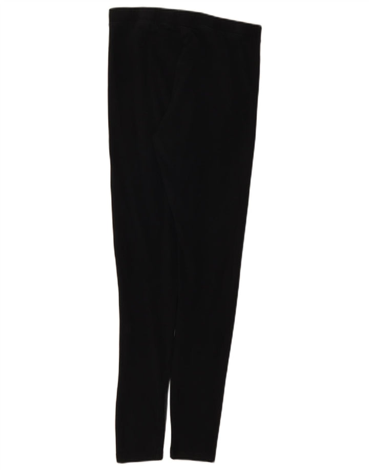 Marks & Spencer Leggings para mujer Reino Unido 10 Pequeño Algodón negro