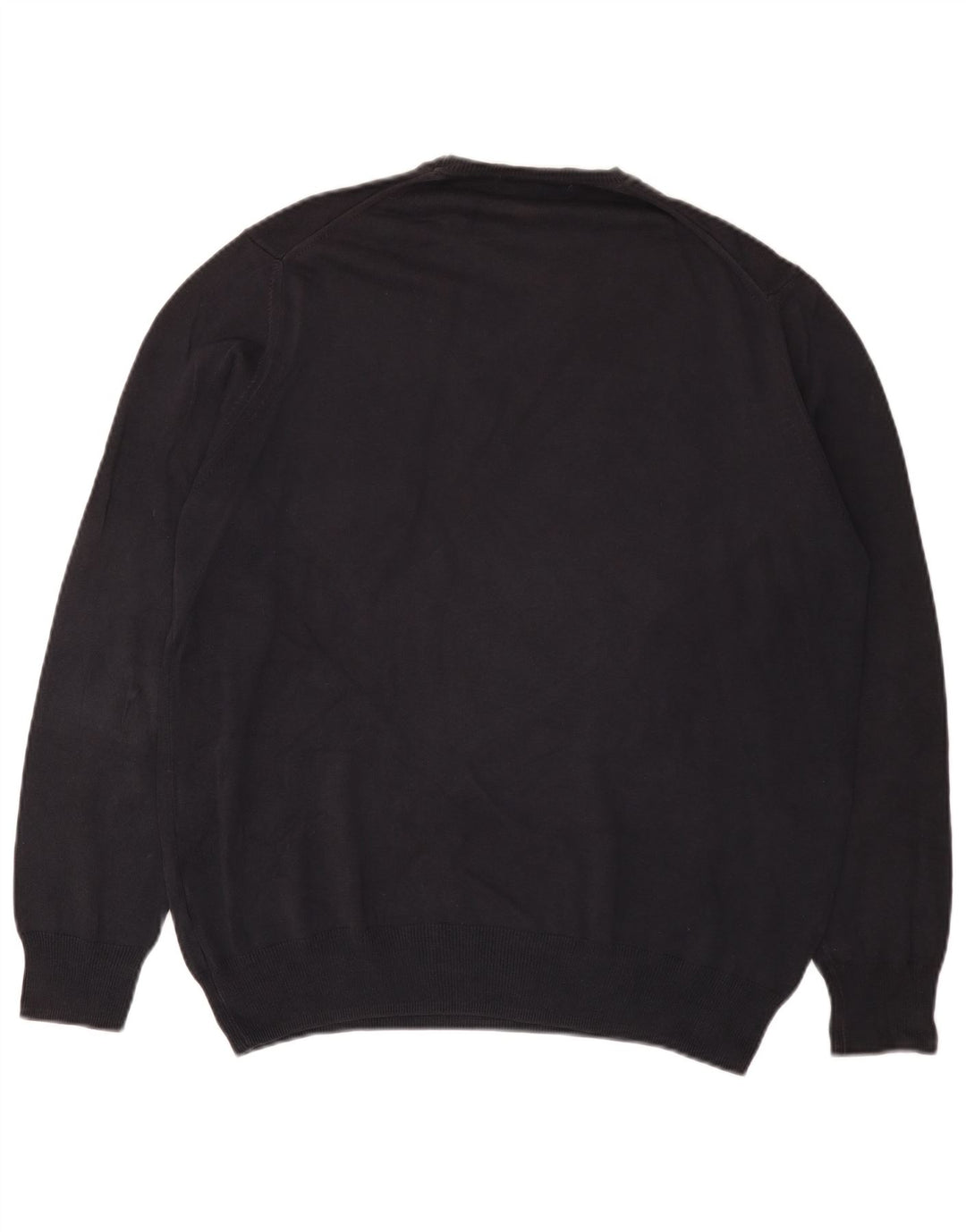 Zara Hombre Jersey Cuello Redondo Jersey XL Negro
