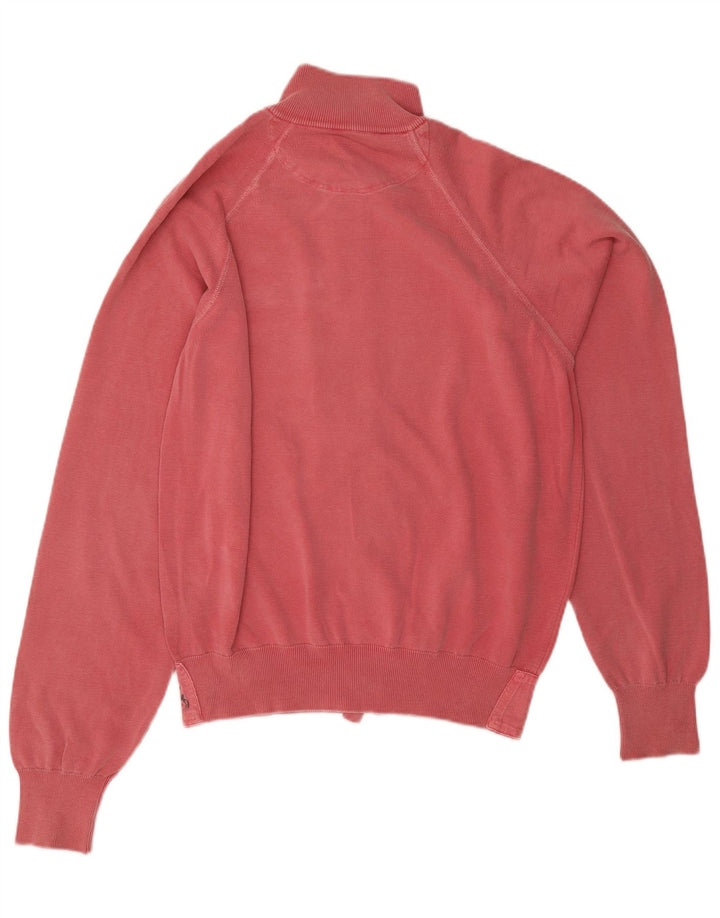 Gas Hombre Chándal Top Chaqueta Grande Rosa Algodón