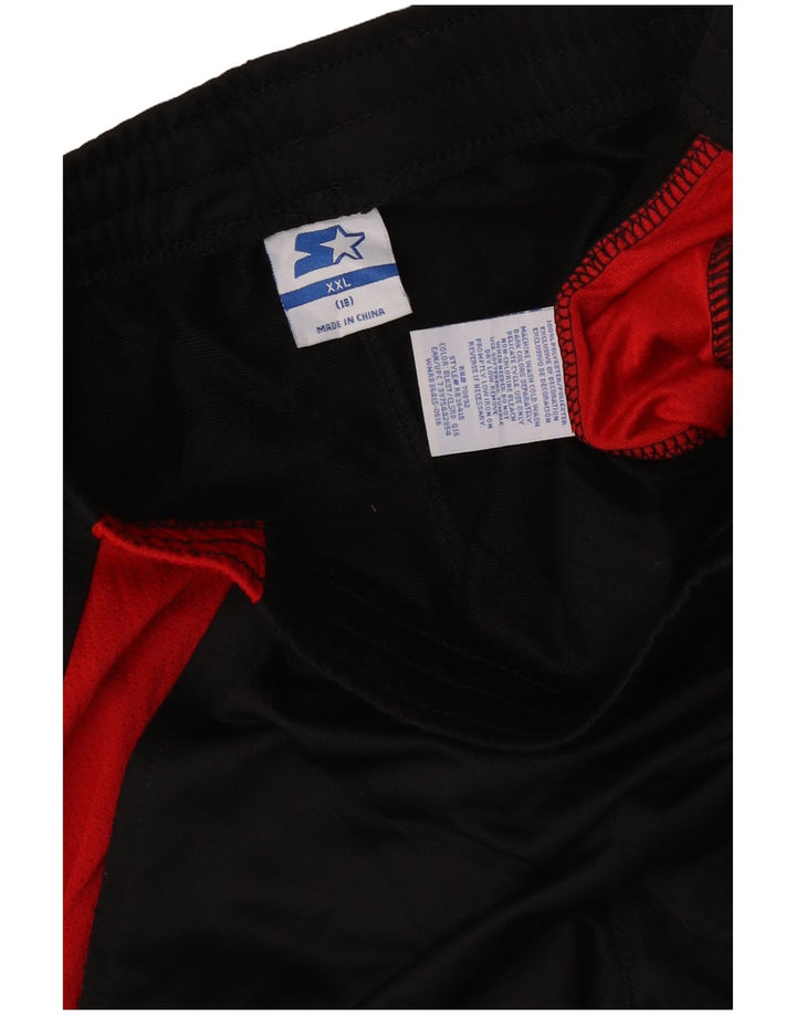 Starter Pantalones de chándal para niño 15-16 años 2XL Negro Colorblock Poliéster