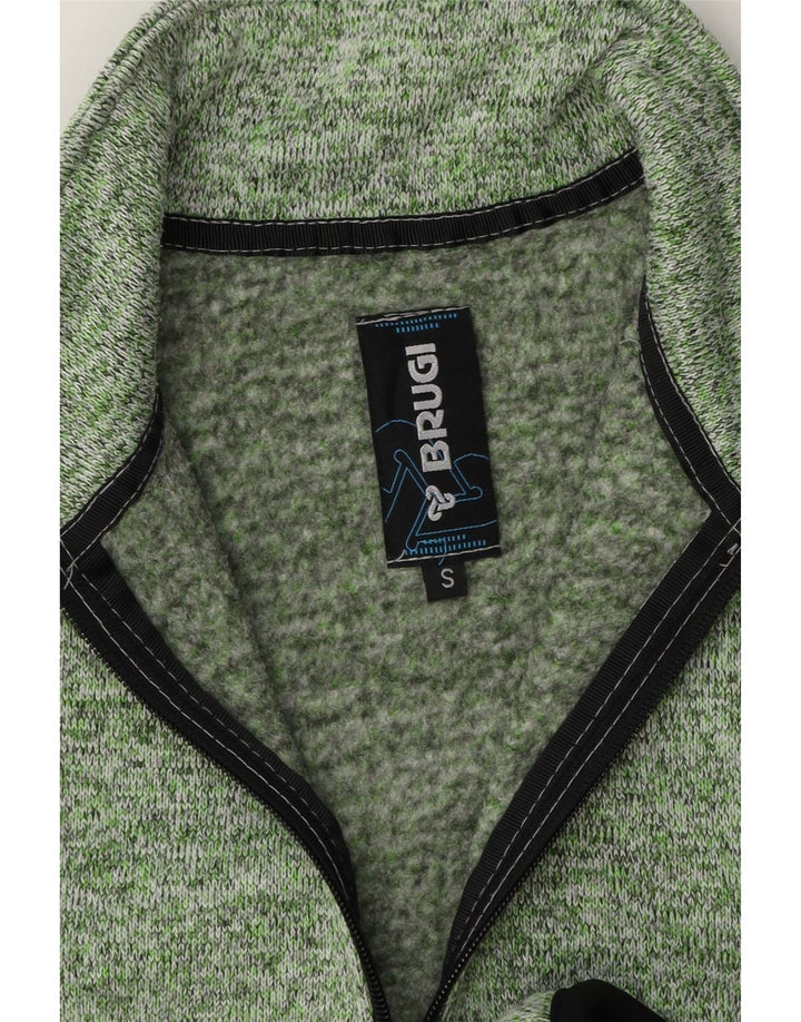 Brugi - Chaqueta de chándal para mujer, talla 40, talla pequeña, color verde moteado