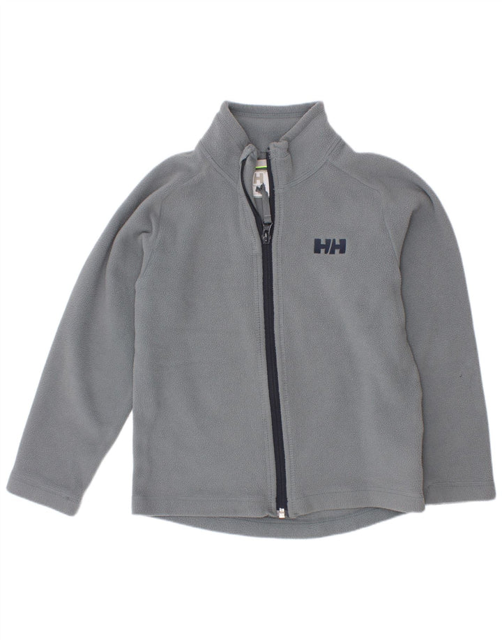 Helly Hansen Chaqueta polar para niño 6-7 años Gris Poliéster