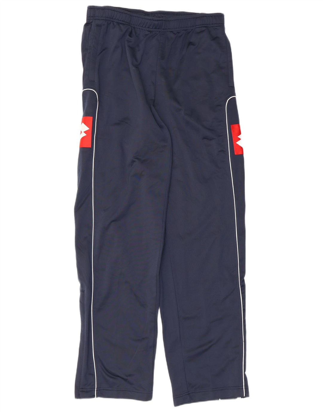 Lotto Hombre Pantalones De Chándal Gráfico Grande Poliéster Azul Marino