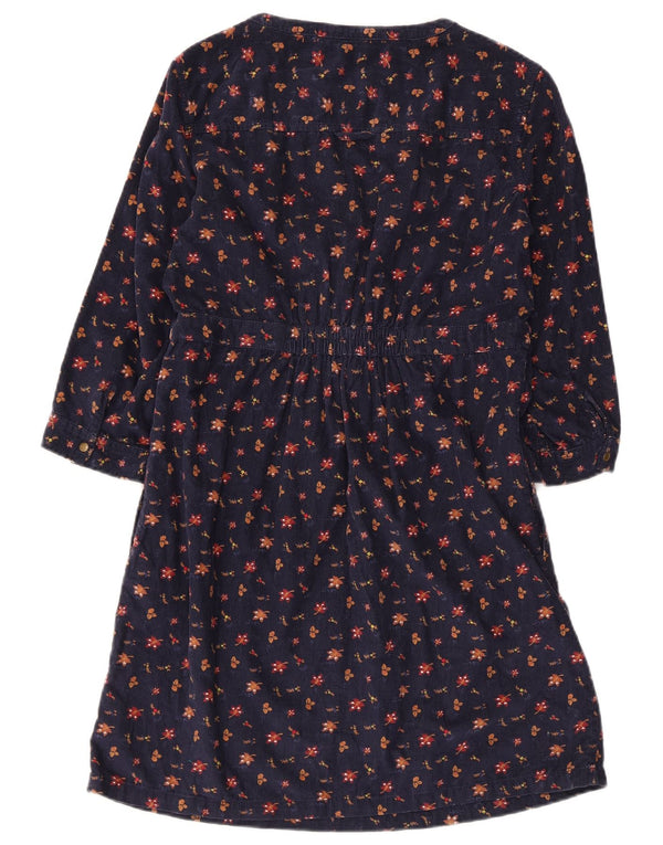 Vestido tubo de manga 3/4 para mujer de Fat Face UK 42 Medio azul marino floral
