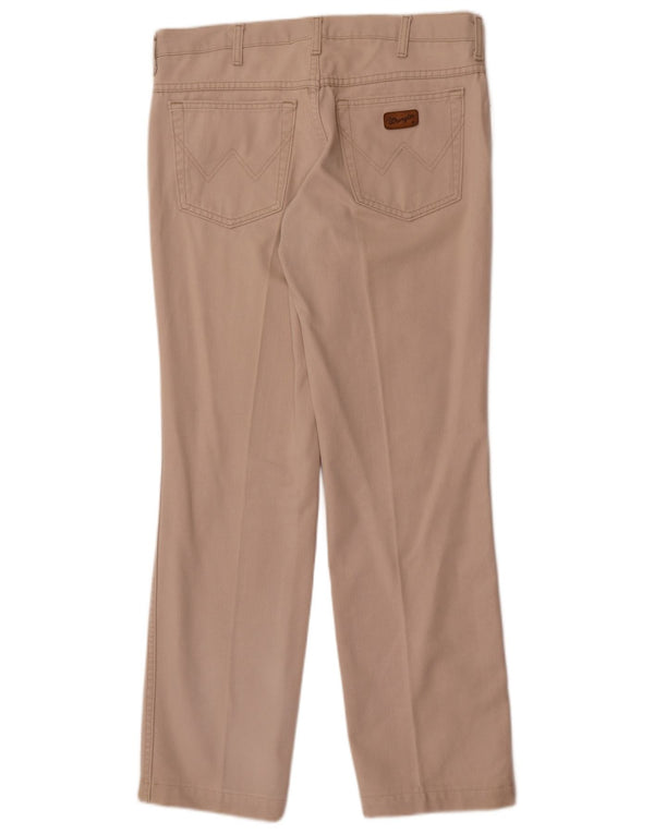 Wrangler Pantalones informales rectos para hombre W32 L32 Beige