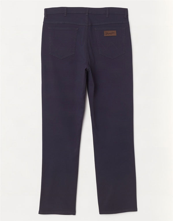 Wrangler Vaqueros rectos Texas para hombre W36 L32 Algodón azul marino