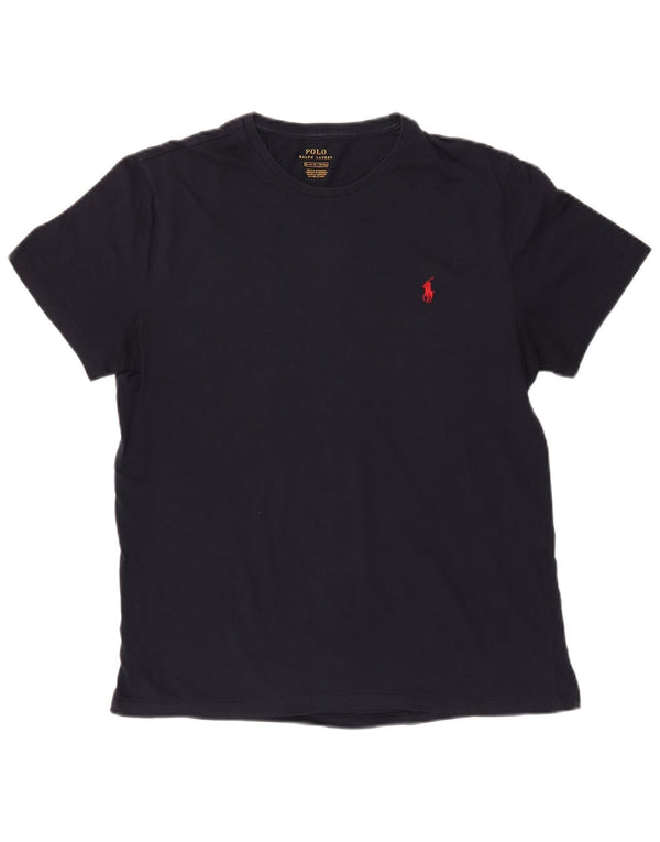 POLO RALPH LAUREN Camiseta para hombre Top Medium Azul marino