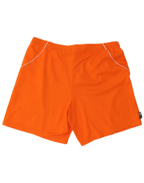 Adidas Mens Climalite Sport Shorts Grande Naranja