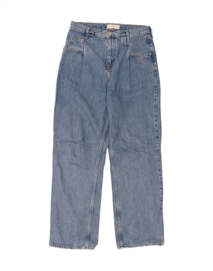 Vaqueros Rectos Mujer Topshop W30 L32 Poliéster Azul