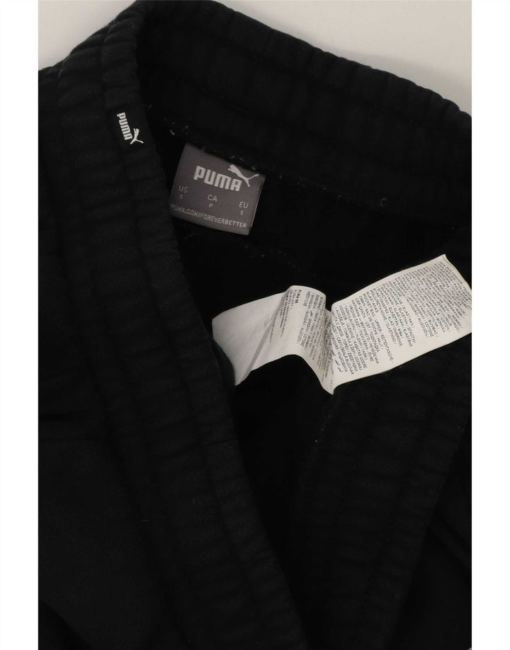 Puma Pantalones De Chándal Para Hombre Joggers Small Negro Algodón